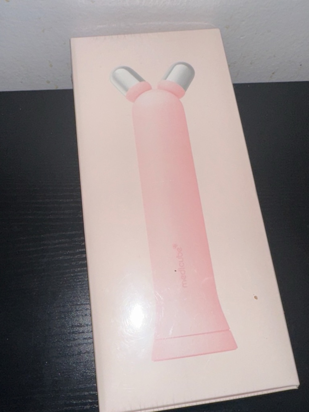 Pink Dual-Head Facial Massager for Skin Toning - Unbranded